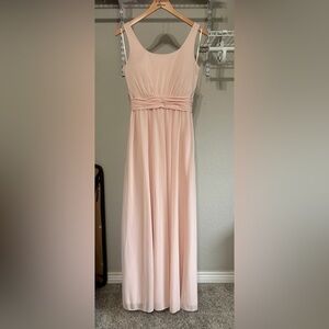 Birdy Grey Grace Chiffon Bridesmaid Dress Pale Blush – Size M